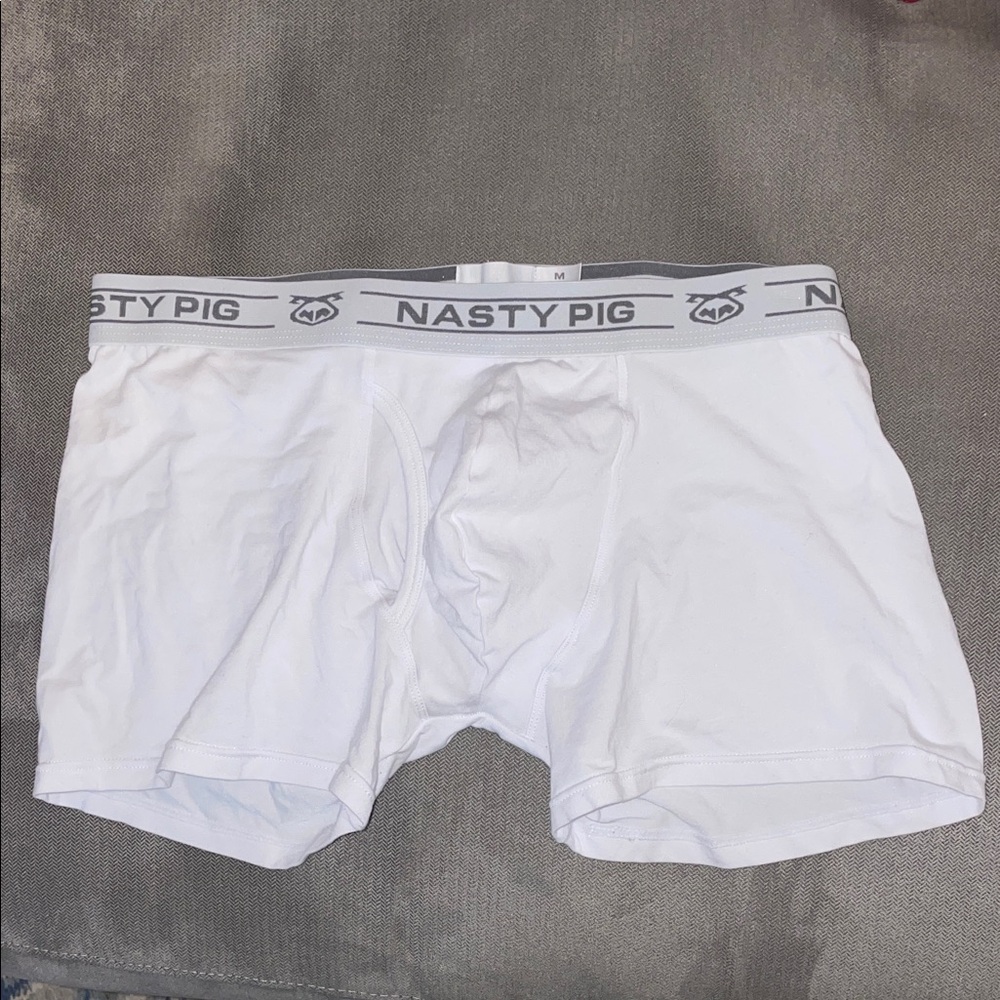 Nasty Pig Launch White Boxer Briefs - Picture 4 of 7